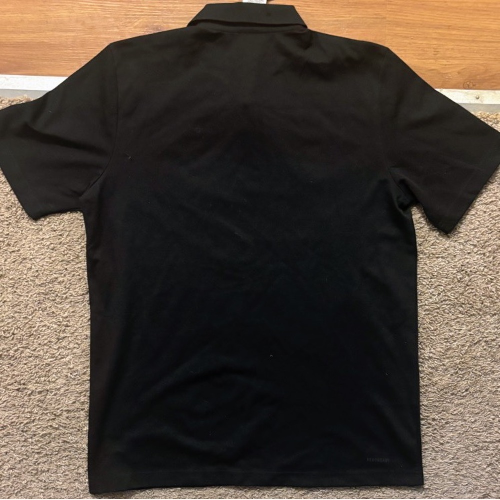 Adidas NWT Black Polo Men’s Medium with Manchester United Emblem Adidas Logo - Picture 10 of 13